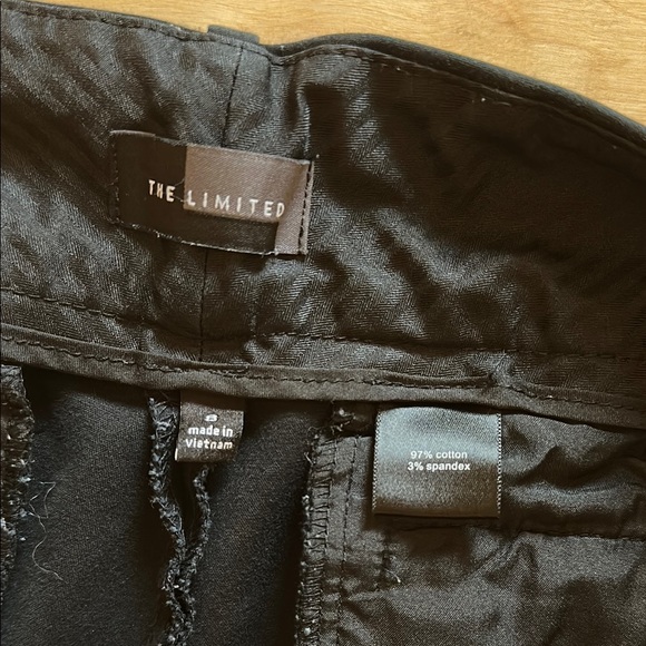 The Limited Black Cropped Ankle Pants - Picture 3 of 5
